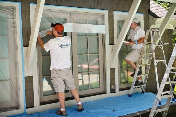 TRIMACO - Medium Weight HDPE Plastic Drop Cloth - 90' x 2', 0.004" Thick, Tape & Drape - Apex Tool & Supply