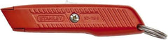 Stanley - Retractable Utility Knife - Orange Metal Handle, 1 Blade Included - Apex Tool & Supply