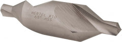 Hertel - #10 Plain Cut 60° Incl Angle High Speed Steel Combo Drill & Countersink - Apex Tool & Supply