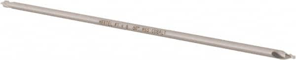 Hertel - #1 Plain Cut 60° Incl Angle Cobalt Combo Drill & Countersink - Apex Tool & Supply