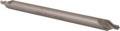 Hertel - #5 Plain Cut 60° Incl Angle High Speed Steel Combo Drill & Countersink - Apex Tool & Supply