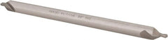 Hertel - #4-1/2 Plain Cut 60° Incl Angle High Speed Steel Combo Drill & Countersink - Apex Tool & Supply