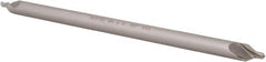 Hertel - #4 Plain Cut 60° Incl Angle High Speed Steel Combo Drill & Countersink - Apex Tool & Supply
