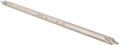Hertel - #2 Plain Cut 60° Incl Angle High Speed Steel Combo Drill & Countersink - Apex Tool & Supply