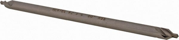 Hertel - #2 Plain Cut 60° Incl Angle High Speed Steel Combo Drill & Countersink - Apex Tool & Supply