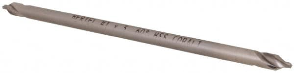 Hertel - #1 Plain Cut 60° Incl Angle Cobalt Combo Drill & Countersink - Apex Tool & Supply