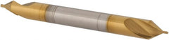 Hertel - #3/0 Plain Cut 60° Incl Angle High Speed Steel Combo Drill & Countersink - Apex Tool & Supply