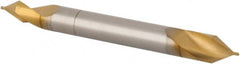 Hertel - #4/0 Plain Cut 60° Incl Angle High Speed Steel Combo Drill & Countersink - Apex Tool & Supply