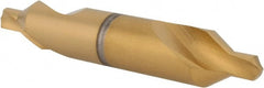 Hertel - #6 Plain Cut 60° Incl Angle High Speed Steel Combo Drill & Countersink - Apex Tool & Supply