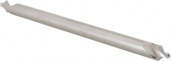 Hertel - #4-1/2 Plain Cut 90° Incl Angle High Speed Steel Combo Drill & Countersink - Apex Tool & Supply