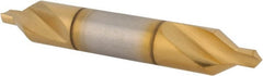 Hertel - #4 Plain Cut 60° Incl Angle High Speed Steel Combo Drill & Countersink - Apex Tool & Supply