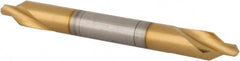 Hertel - #2 Plain Cut 60° Incl Angle High Speed Steel Combo Drill & Countersink - Apex Tool & Supply