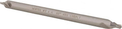 Hertel - #3 Plain Cut 60° Incl Angle Cobalt Combo Drill & Countersink - Apex Tool & Supply