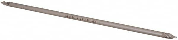 Hertel - #1 Plain Cut 82° Incl Angle High Speed Steel Combo Drill & Countersink - Apex Tool & Supply