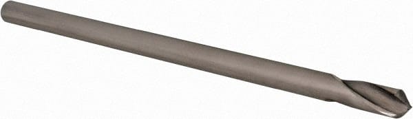 Hertel - #4-1/2 Plain Cut 82° Incl Angle High Speed Steel Combo Drill & Countersink - Apex Tool & Supply