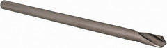 Hertel - #4-1/2 Plain Cut 82° Incl Angle High Speed Steel Combo Drill & Countersink - Apex Tool & Supply