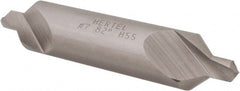 Hertel - #7 Plain Cut 82° Incl Angle High Speed Steel Combo Drill & Countersink - Apex Tool & Supply