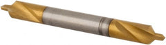 Hertel - #1 Plain Cut 90° Incl Angle High Speed Steel Combo Drill & Countersink - Apex Tool & Supply