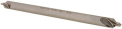 Hertel - #3 Plain Cut 82° Incl Angle High Speed Steel Combo Drill & Countersink - Apex Tool & Supply