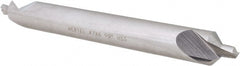 Hertel - #7 Plain Cut 90° Incl Angle High Speed Steel Combo Drill & Countersink - Apex Tool & Supply