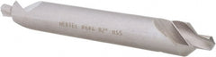 Hertel - #6 Plain Cut 82° Incl Angle High Speed Steel Combo Drill & Countersink - Apex Tool & Supply