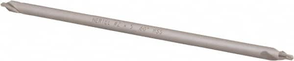 Hertel - #2 Plain Cut 60° Incl Angle Cobalt Combo Drill & Countersink - Apex Tool & Supply