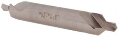 Hertel - #5 Plain Cut 90° Incl Angle High Speed Steel Combo Drill & Countersink - Apex Tool & Supply