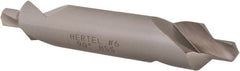 Hertel - #6 Plain Cut 90° Incl Angle High Speed Steel Combo Drill & Countersink - Apex Tool & Supply
