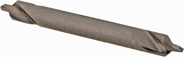 Hertel - #1 Plain Cut 90° Incl Angle High Speed Steel Combo Drill & Countersink - Apex Tool & Supply