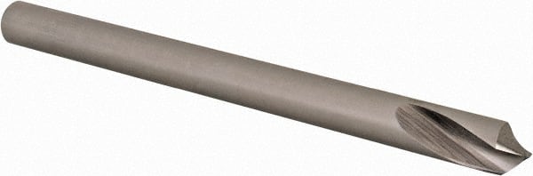 Hertel - 3/8" Body Diam, 90°, 5" OAL, High Speed Steel Spotting Drill - Apex Tool & Supply