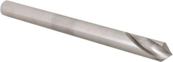 Hertel - 1/2" Body Diam, 90°, 6" OAL, High Speed Steel Spotting Drill - Apex Tool & Supply