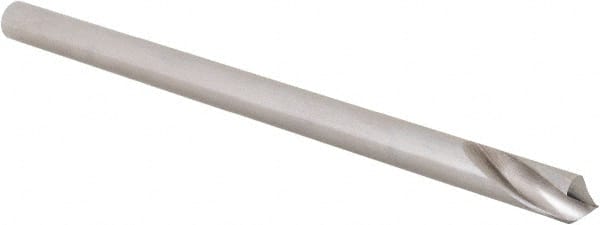Hertel - 8mm Body Diam, 90°, 5-1/2" OAL, Cobalt Spotting Drill - Apex Tool & Supply