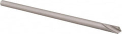 Hertel - 6mm Body Diam, 90°, 5-1/2" OAL, Cobalt Spotting Drill - Apex Tool & Supply