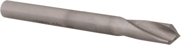 Hertel - 6mm Body Diam, 90°, 2-5/8" OAL, Cobalt Spotting Drill - Apex Tool & Supply
