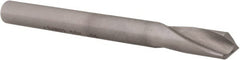 Hertel - 6mm Body Diam, 90°, 2-5/8" OAL, Cobalt Spotting Drill - Apex Tool & Supply