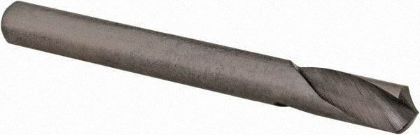 Hertel - 1/8" Body Diam, 118°, 1-1/4" OAL, High Speed Steel Spotting Drill - Apex Tool & Supply
