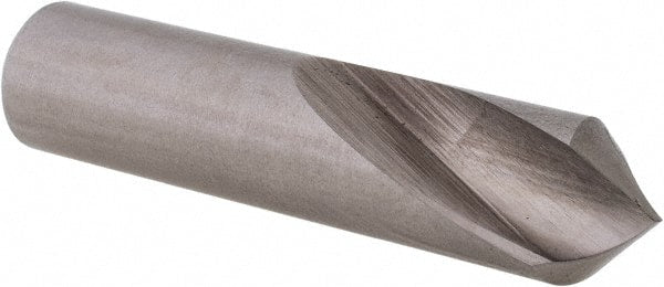Hertel - 7/16" Body Diam, 90°, 2" OAL, High Speed Steel Spotting Drill - Apex Tool & Supply