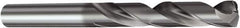 Sandvik Coromant - 17mm 140° Solid Carbide Jobber Drill - TiAlN Finish, Right Hand Cut, Cylindrical Shank, 143mm OAL - Apex Tool & Supply