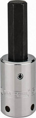 Proto - 1/2" Drive, 5/8" Hex Bit Socket - 4" OAL, 2" Bit Length, Tethered - Apex Tool & Supply