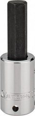 Proto - 1/2" Drive, 17mm Hex Bit Socket - 4" OAL, 2" Bit Length, Tethered - Apex Tool & Supply