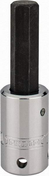 Proto - 1/2" Drive, 14mm Hex Bit Socket - 3-41/64" OAL, 1-7/8" Bit Length, Tethered - Apex Tool & Supply