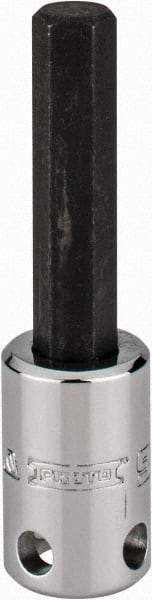 Proto - 3/8" Drive, 9mm Hex Bit Socket - 2-23/32" OAL, 1-5/8" Bit Length, Tethered - Apex Tool & Supply