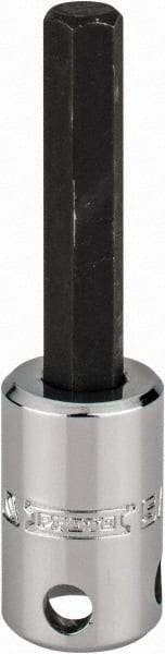 Proto - 3/8" Drive, 5/16" Hex Bit Socket - 2-23/32" OAL, 1-5/8" Bit Length, Tethered - Apex Tool & Supply