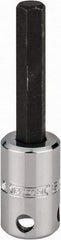 Proto - 3/8" Drive, 5/16" Hex Bit Socket - 2-23/32" OAL, 1-5/8" Bit Length, Tethered - Apex Tool & Supply