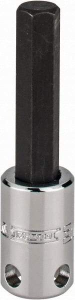 Proto - 3/8" Drive, 3/8" Hex Bit Socket - 2-23/32" OAL, 1-5/8" Bit Length, Tethered - Apex Tool & Supply