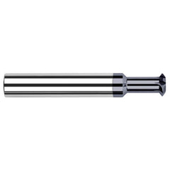 Harvey Tool - 5/16° 5/16" Cut Diam, 0.13" Cut Width, 5/16" Shank, Solid Carbide Double-Angle Cutter - Exact Industrial Supply