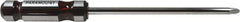 Paramount - #4, 13" OAL, Standard Phillips Screwdriver - 8" Blade Length, Round Shank, Acetate Handle - Apex Tool & Supply