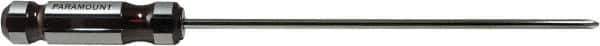 Paramount - #2, 14-9/16" OAL, Standard Phillips Screwdriver - 10" Blade Length, Round Shank, Acetate Handle - Apex Tool & Supply