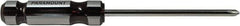 Paramount - #3, 10-11/16" OAL, Standard Phillips Screwdriver - 6" Blade Length, Round Shank, Acetate Handle - Apex Tool & Supply