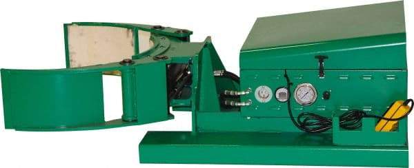 Valley Craft - 2,000 Lb Load Capacity, 30, 55 & 85 Gal Forklift Drum Handler - Steel Wheels - Apex Tool & Supply